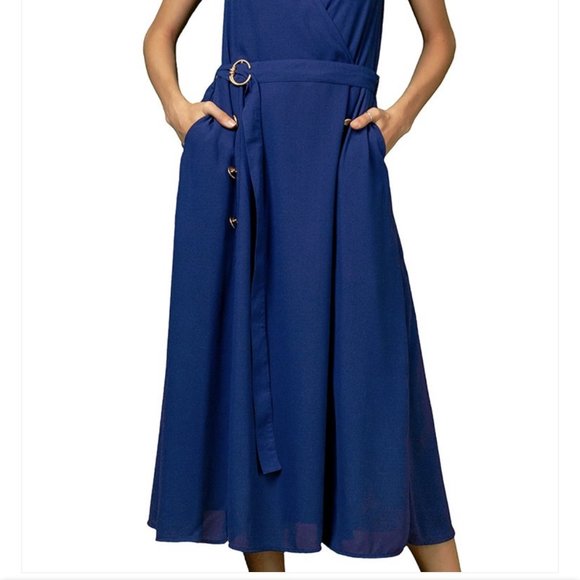 Chic Purple Maxi Dress - Picture 3 of 7